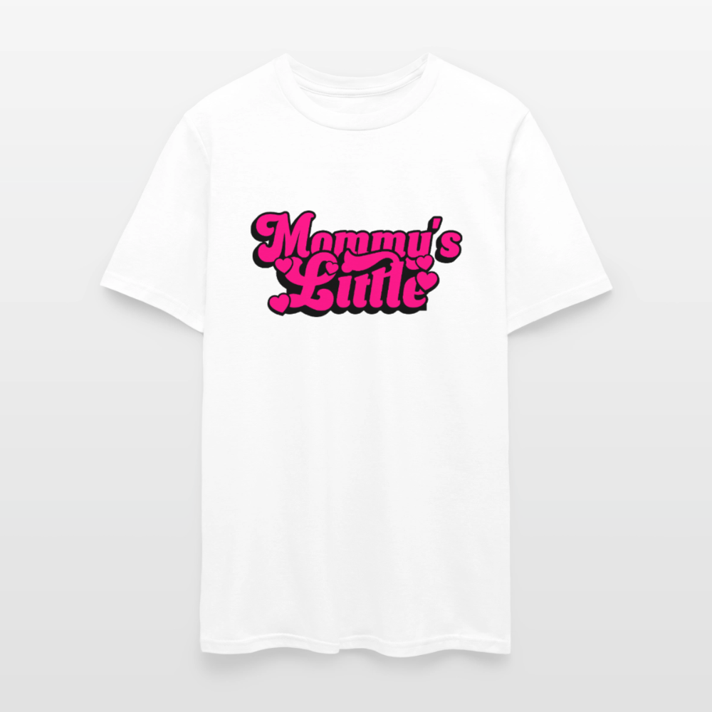Mommy's Little Unisex Play Tee - white