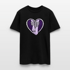 Heartbound Rope Bunny  Unisex Play Tee - black