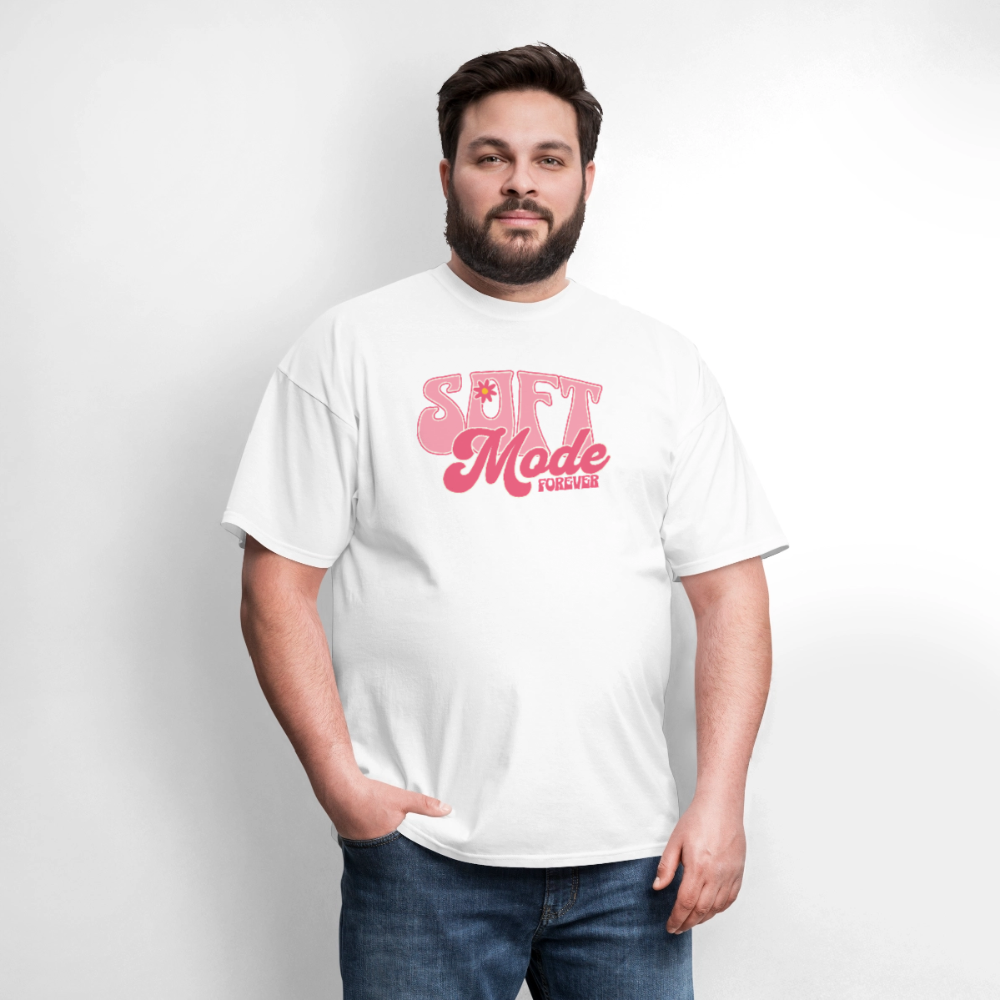 Soft Mode Forever Unisex Play Tee - white