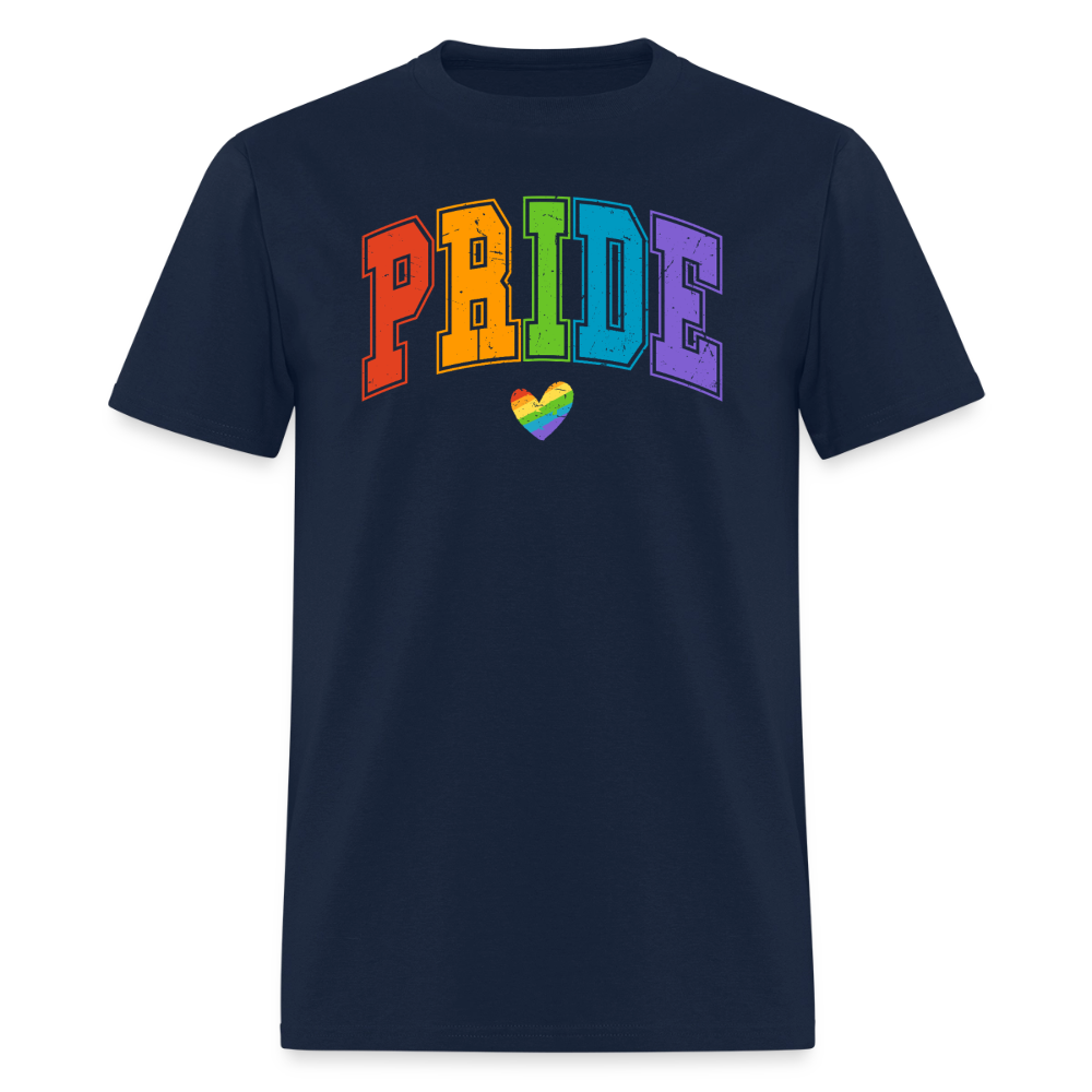 Pride Varsity Unisex Play Tee (Colors) - navy