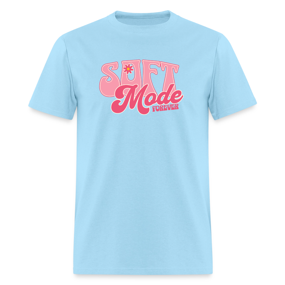 Soft Mode Forever Unisex Play Tee - powder blue