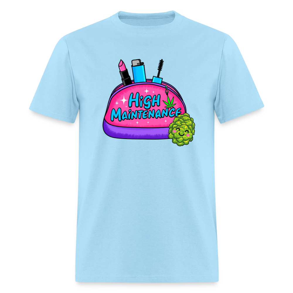 High Maintenance Unisex Play Tee (Colors) - powder blue