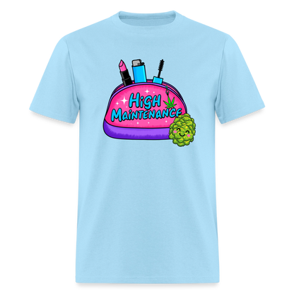 High Maintenance Unisex Play Tee (Colors) - powder blue