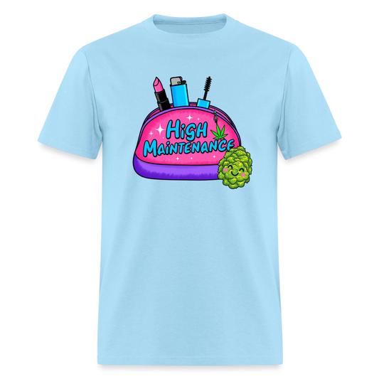 High Maintenance Unisex Play Tee (Colors) - powder blue