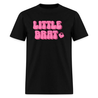 Little Brat Unisex Play Tee - black