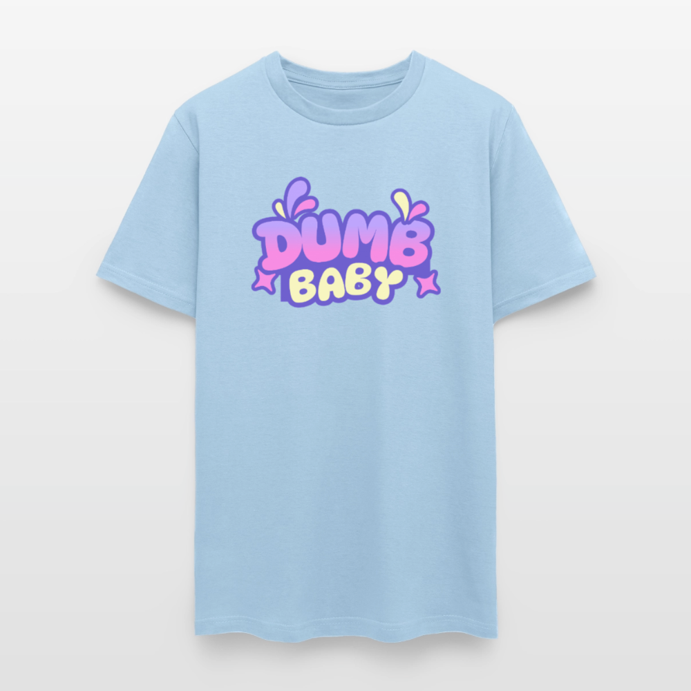 Dumb Baby Unisex Play Tee (Colors) - powder blue