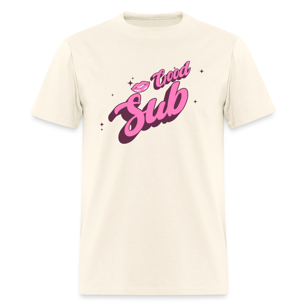Good Sub Unisex Play Tee (Colors) - sweet cream heather