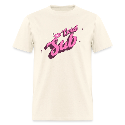 Good Sub Unisex Play Tee (Colors) - sweet cream heather