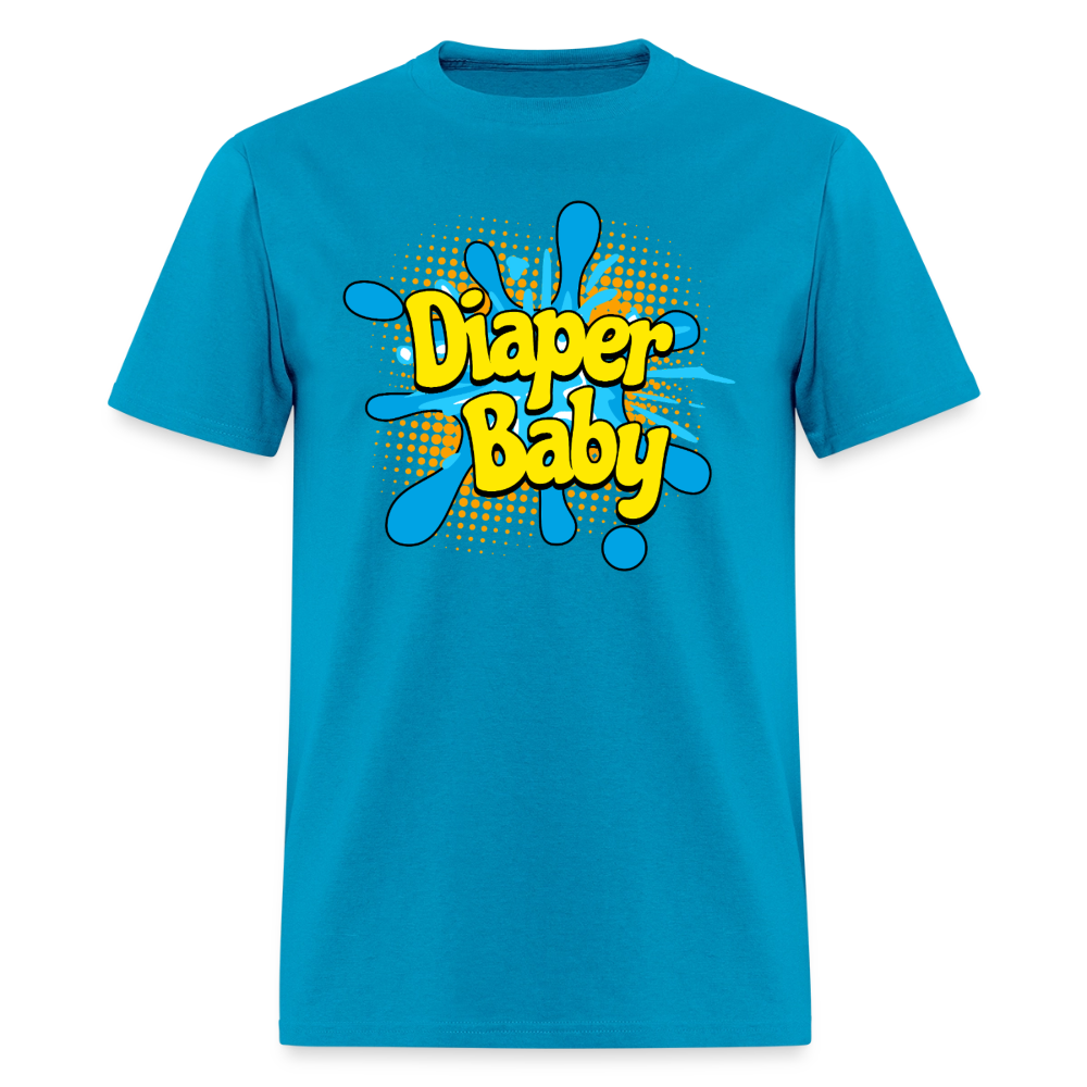 Diaper Baby Unisex Play Tee (Colors) - turquoise