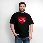 I Love Daddy Unisex Play Tee (Colors) - black