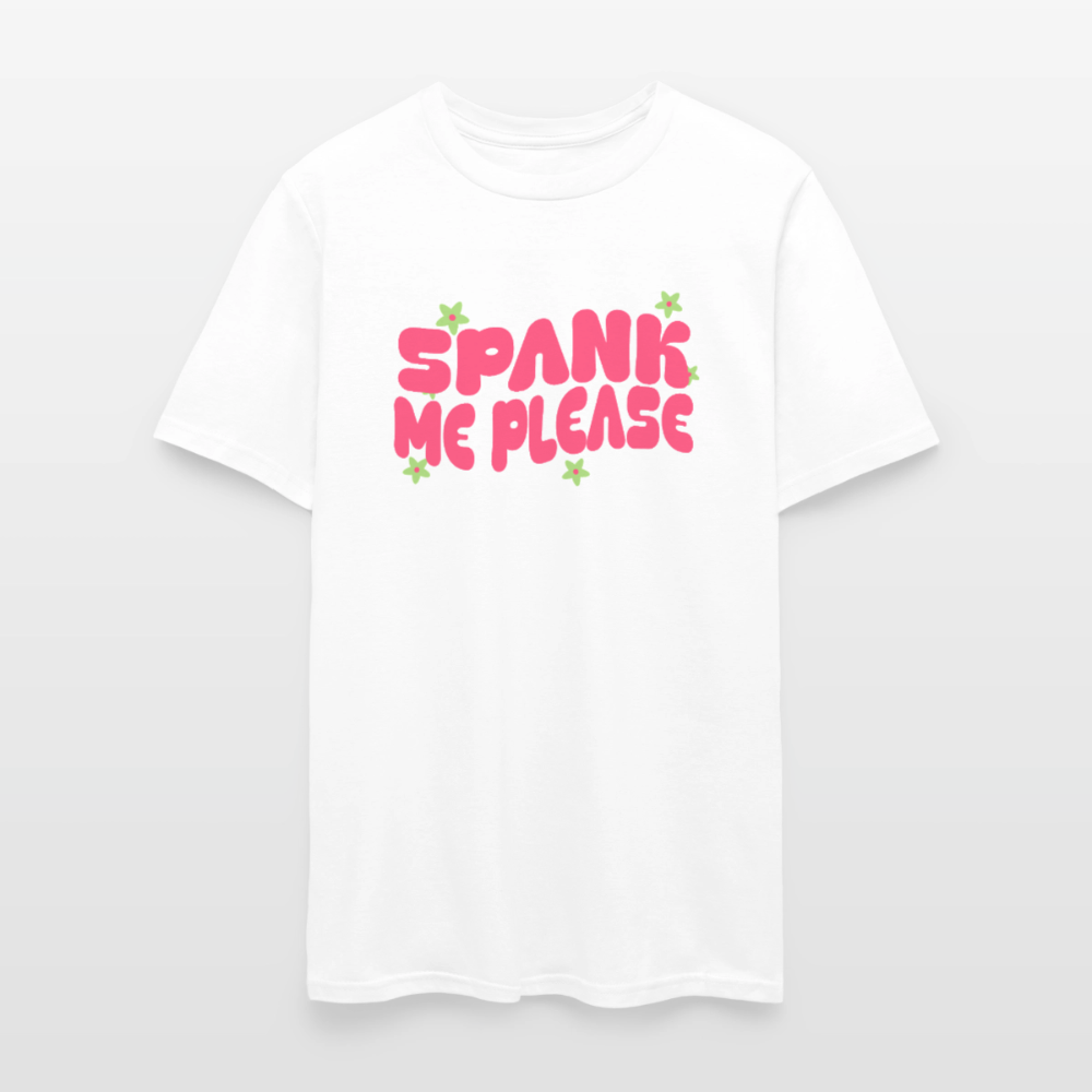 Spank Me Unisex Play Tee (Colors) - white