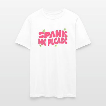 Spank Me Unisex Play Tee (Colors) - white