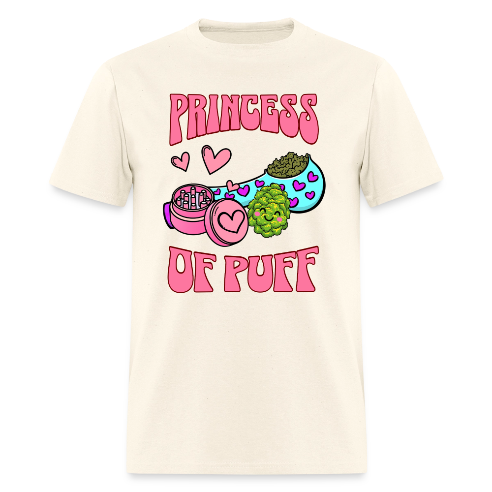 Princess of Puff Unisex Play Tee - sweet cream heather