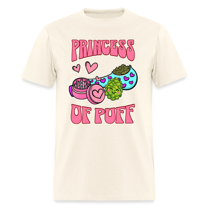 Princess of Puff Unisex Play Tee - sweet cream heather