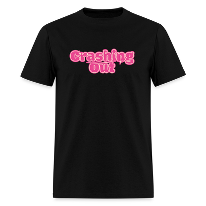 Crashing Out Unisex Play Tee - black