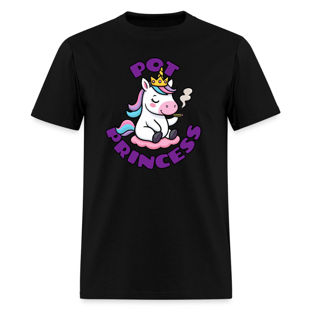 Pot Princess Unisex Play Tee (Colors) - black