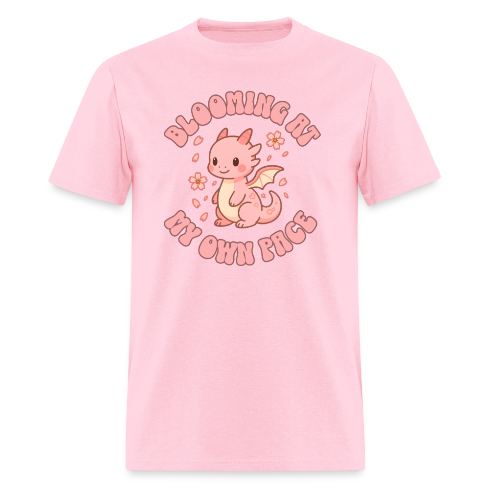 Blooming Dragon Unisex Play Tee (Colors) - pink