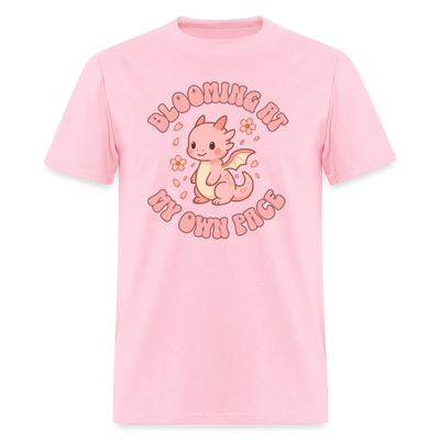 Blooming Dragon Unisex Play Tee (Colors) - pink