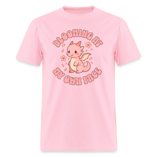 Blooming Dragon Unisex Play Tee (Colors) - pink