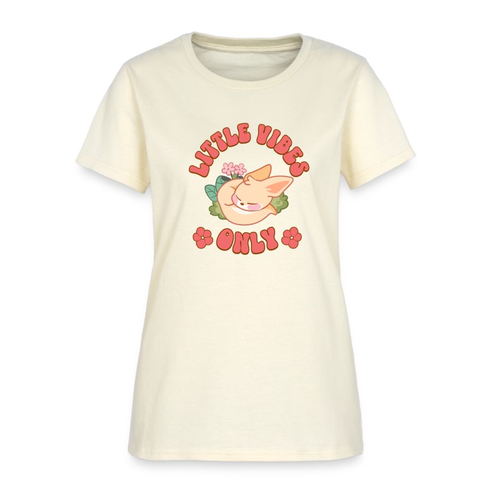 Little Vibes Only Fennec Soft Play Tee - off white