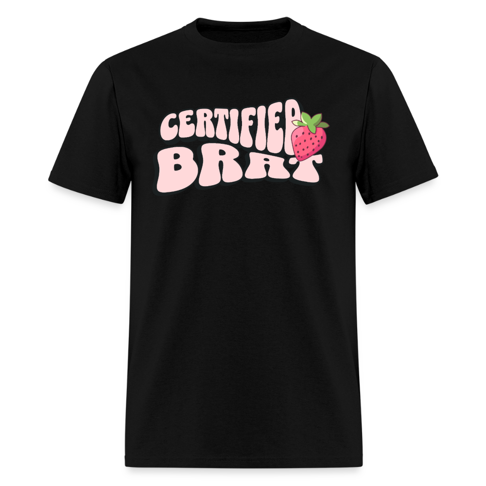 Certified Brat Unisex Play Tee (Colors) - black