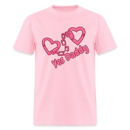 Yes Daddy Unisex Play Tee (Colors) - pink