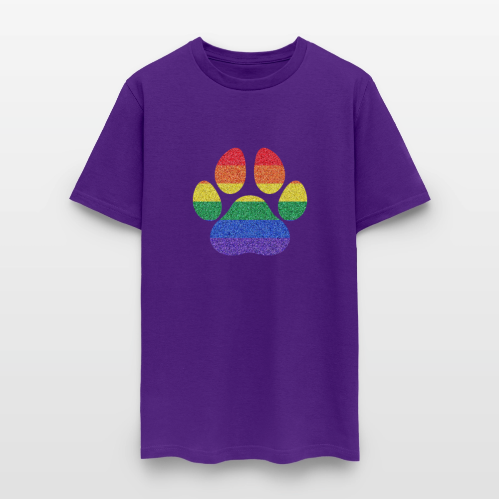 Paw Pride Unisex Play Tee - purple