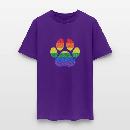 Paw Pride Unisex Play Tee - purple