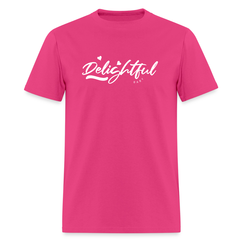 Delightful Baby Unisex Play Tee - fuchsia