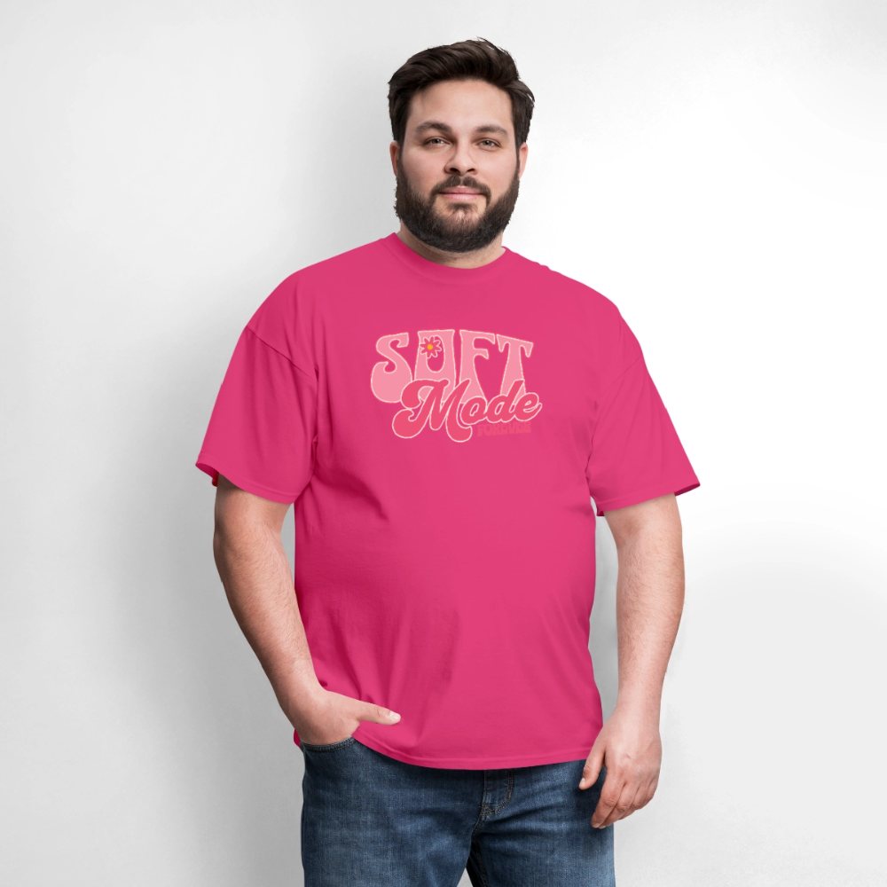 Soft Mode Forever Unisex Play Tee - fuchsia
