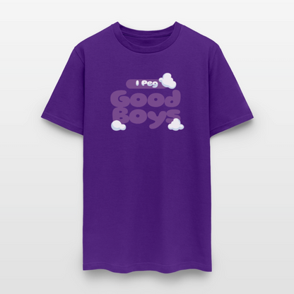 Peg Good Boys Unisex Play Tee  (Colors) - purple