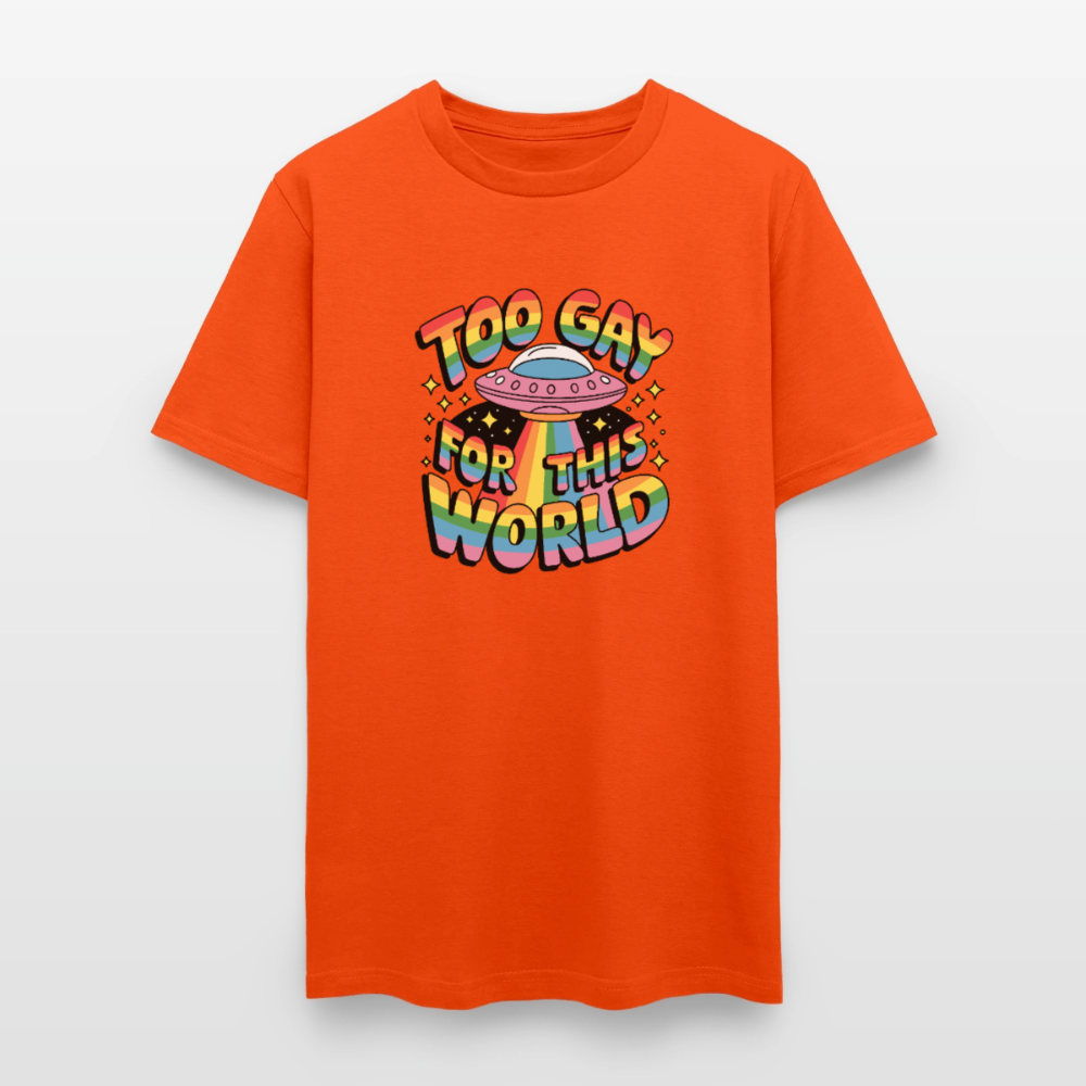 Too Gay Unisex Play Tee (Colors) - orange