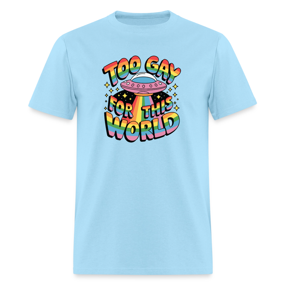 Too Gay Unisex Play Tee (Colors) - powder blue