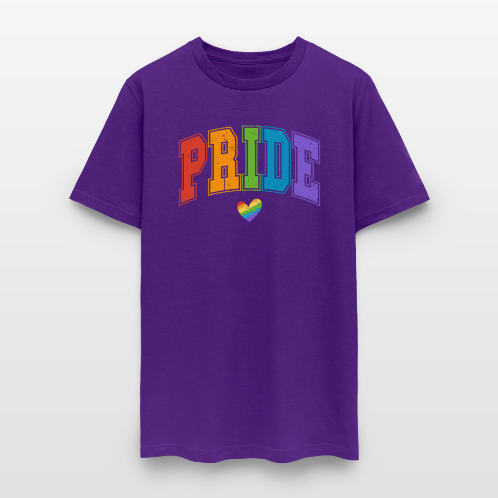 Pride Varsity Unisex Play Tee (Colors) - purple