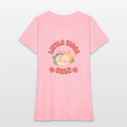 Little Vibes Only Fennec Soft Play Tee - pink