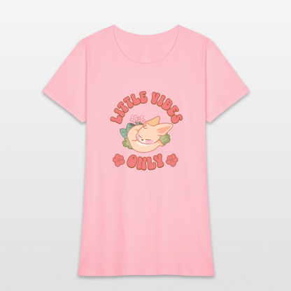 Little Vibes Only Fennec Soft Play Tee - pink
