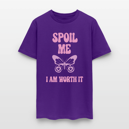 Spoil Me Unisex Play Tee - purple