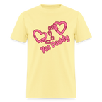 Yes Daddy Unisex Play Tee (Colors) - cornsilk