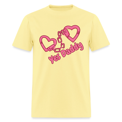 Yes Daddy Unisex Play Tee (Colors) - cornsilk