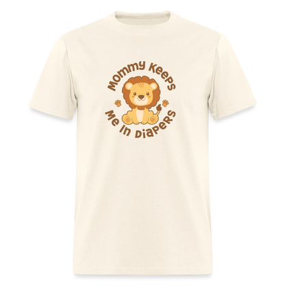 Mommy Diapers Unisex Play Tee (Colors) - sweet cream heather