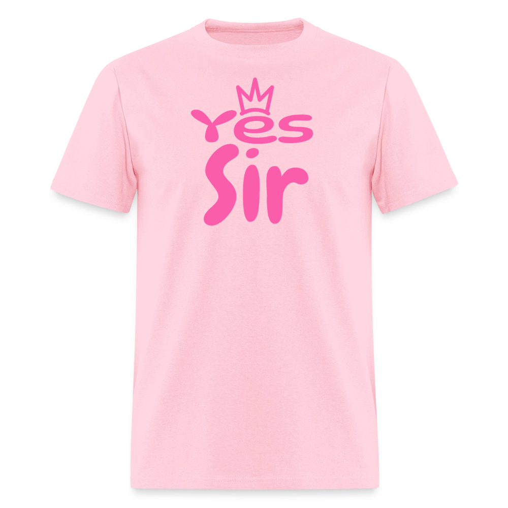 Yes Sir Unisex Play Tee (Colors) - pink