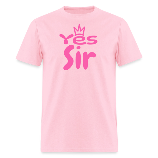 Yes Sir Unisex Play Tee (Colors) - pink