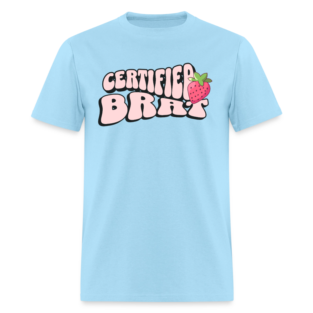 Certified Brat Unisex Play Tee (Colors) - powder blue