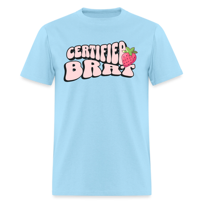 Certified Brat Unisex Play Tee (Colors) - powder blue