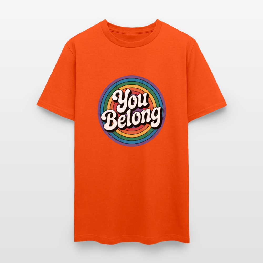 You Belong Pride Unisex Play Tee (Colors) - orange