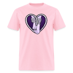 Heartbound Rope Bunny  Unisex Play Tee - pink