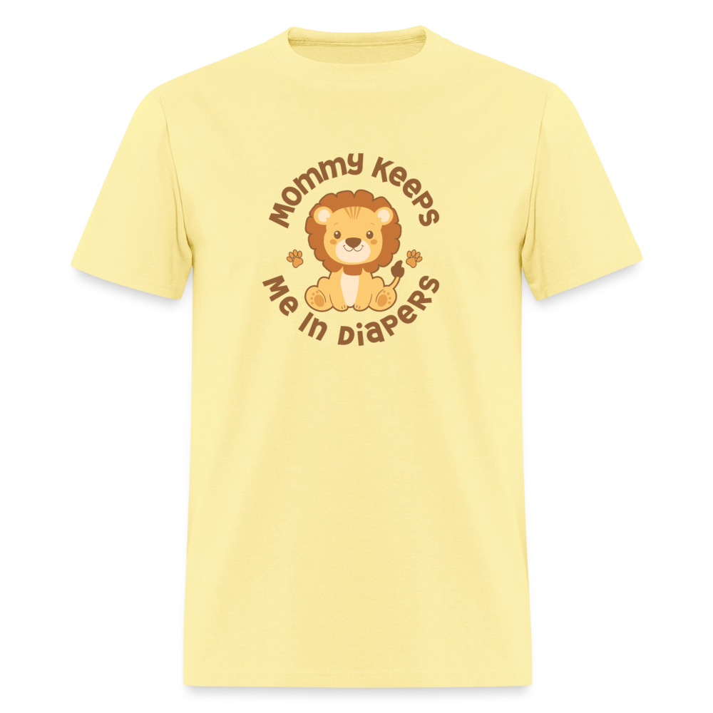 Mommy Diapers Unisex Play Tee (Colors) - cornsilk