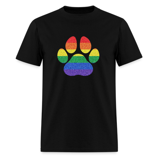 Paw Pride Unisex Play Tee - black