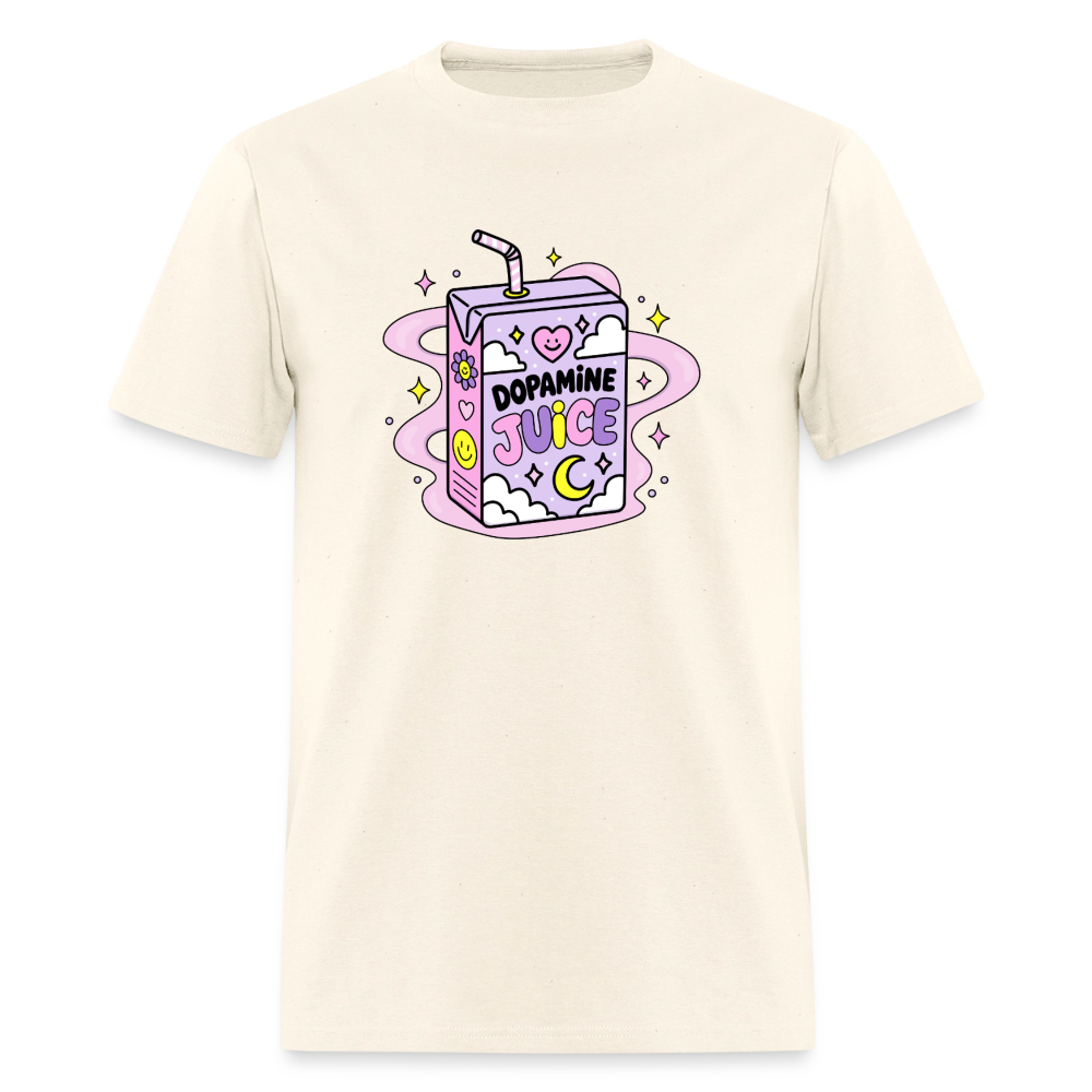 Dopamine Juice Unisex Play Tee - sweet cream heather