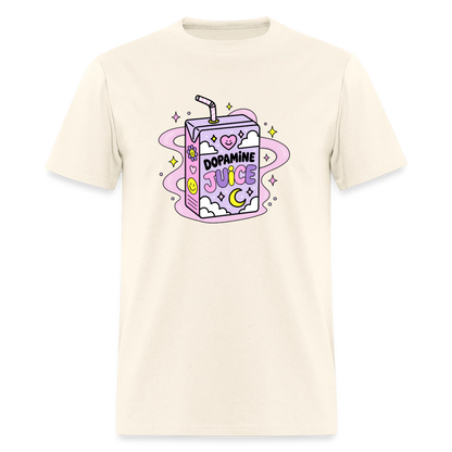 Dopamine Juice Unisex Play Tee - sweet cream heather